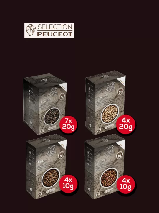 Peugeot Saveurs Gewürze^Classic Pepper Selection 1