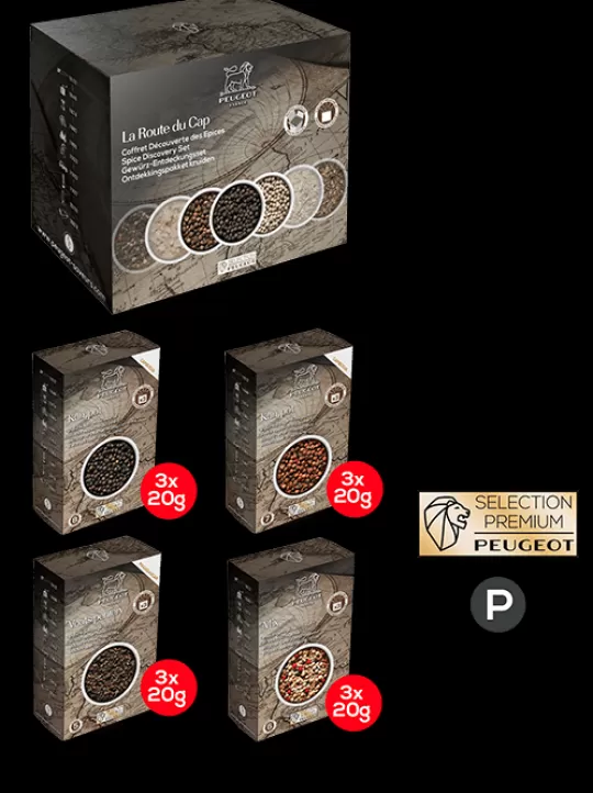 Peugeot Saveurs Gewürze^Multipack Poivres Premium