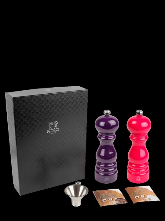 Peugeot Saveurs Salzmühlen | Pfeffermühlen^ParisRama u'Select Gift Set Bundle Aubergine